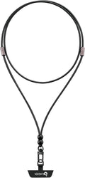 cell phone lanyard Detachable Phone Chain Strap Leather 2-in-1 Wristlet Phone by HUADEK