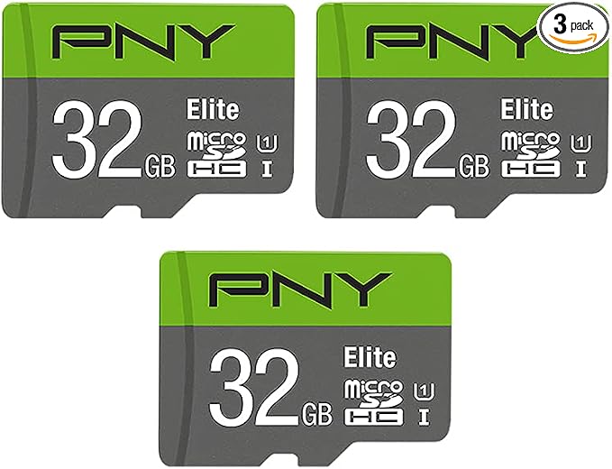PNY 32GB Elite Class 10 U1 microSDHC Flash Memory Card by PNY