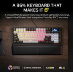 Corsair Vanguard 96 Wired Mechanical Gaming Keyboard – 96% Layout, MLX Quantum - Image 2