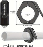 Barbell Clips, Barbell Clamps, Quick Release Olympic Barbell Clamps - Image 5