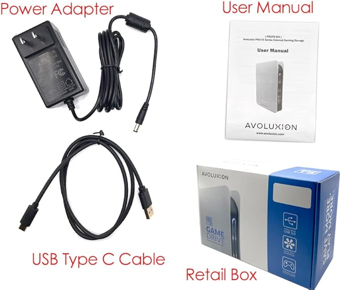 Avolusion PRO-T5 Series USB 3.0 External Hard Drive - Image 6