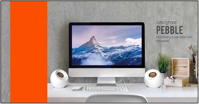 Creative Pebble 2.0 USB-Powered Desktop Speakers - Image 11