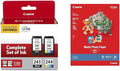 Canon Ink and Photo Paper Bundle by Canon