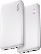 Miady 2-Pack Portable Charger, Slim 10000mAh Power Bank Travel Battery Pack 3 by Miady