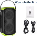 Bluetooth Speaker 160W Loud Wireless Boombox Portable Big Powerful Deep Bass - Image 9