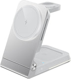 Aluminum 3 in 1 Wireless Charging Station, Foldable Wireless Charger - Image 7