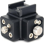 Camera Hot Shoe Extension Bracket Cold Shoe Mounts by SZJELEN