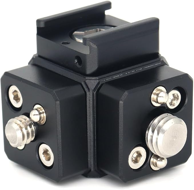 Camera Hot Shoe Extension Bracket Cold Shoe Mounts by SZJELEN