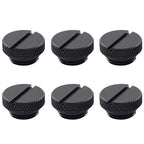 Dracaena.io 6 Pack G1/4" Thread, Thin Water Stop Plug Fitting by greenDRACAENA
