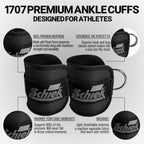 Schiek Sports 1707 Ankle Cuffs - Image 3