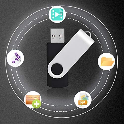 Flash Drive, 8 GB USB Flash Drive Pack Thumb Drive KEXIN 8GB Flash Drive Jump - Image 5