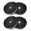 4PCS Cable Grommets, 2-15/16" Desk Hole Cover Petal Shaped Buckle Type Nylon by EASYEAH