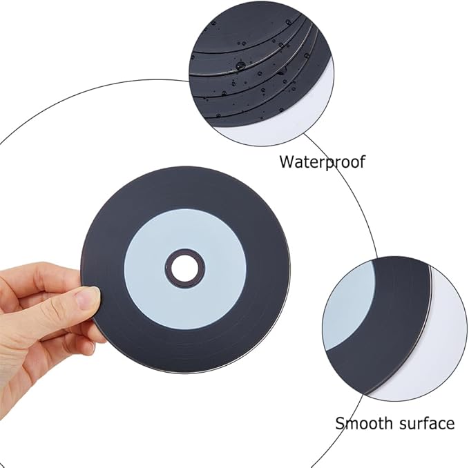 DICOSMETIC 25Pcs Blank Music Disc CD-R Blank Discs CD Recordable Media 700MB - Image 3
