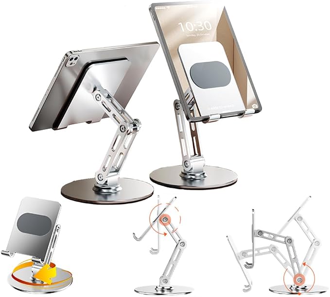 Adjustable Tablet Stand for Desk, for ipad Stand, for 4.7-12.9 Inch Devices - Image 5