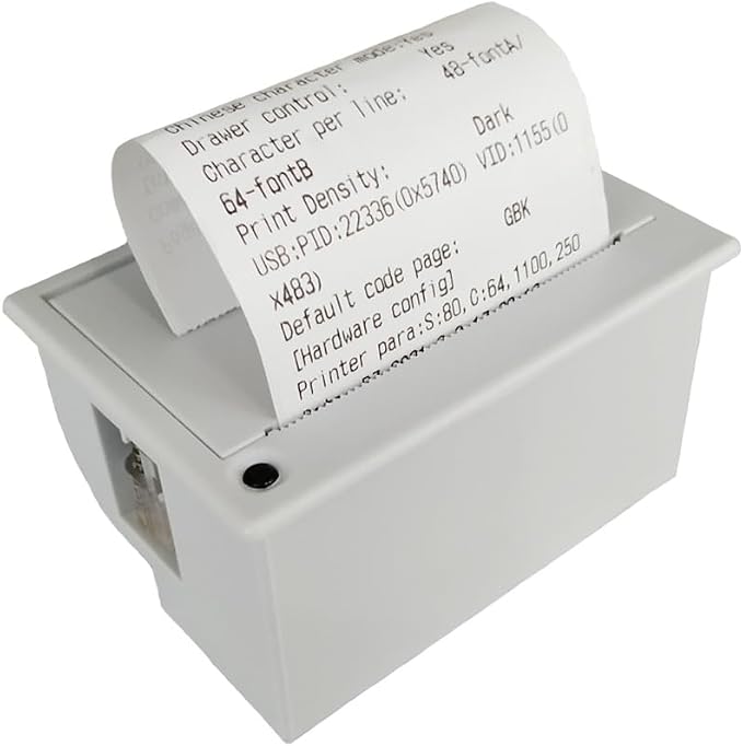 PRIMUZ Micro Thermal Printer Ticket Serial Port Printer Module Can Be Docked - Image 2