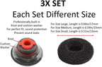 3X Ultra Comfort Eartips Ear Buds Replacement Earphone Ear Tips Kits Earpads - Image 8