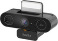 5-in-1 Design 4K Webcam with Speaker and Microphone, Built-in Light, Privacy by RayBit