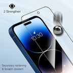 PERFECTSIGHT 2 Pack Compatible for iPhone 14 Pro Screen Protector 6.1 Inch - Image 6