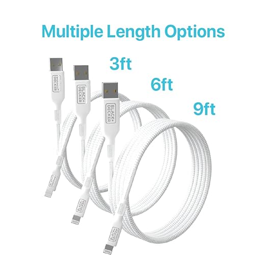 BLACK+DECKER Lightning to USB Cable - Image 8