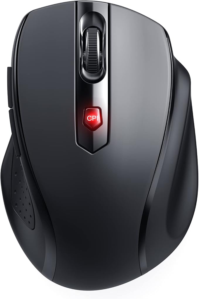 Wireless Mouse, D-09 Computer Mouse USB Cordless Mice by HOTWEEMS
