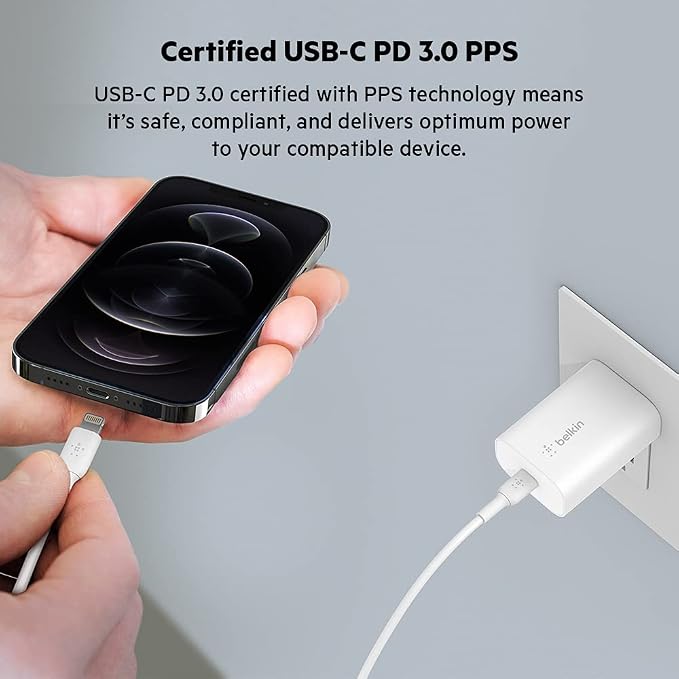 Belkin USB C Charger Block 25W - Image 3