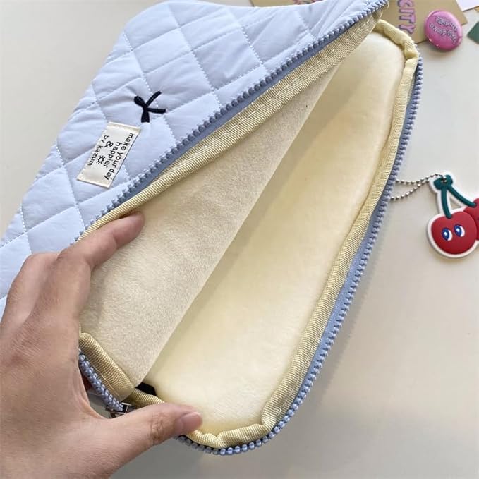 Cute Bow Graphic Carrying Laptop Bag Y2K Preppy Laptop Sleeve Case Bag Kawaii - Image 7