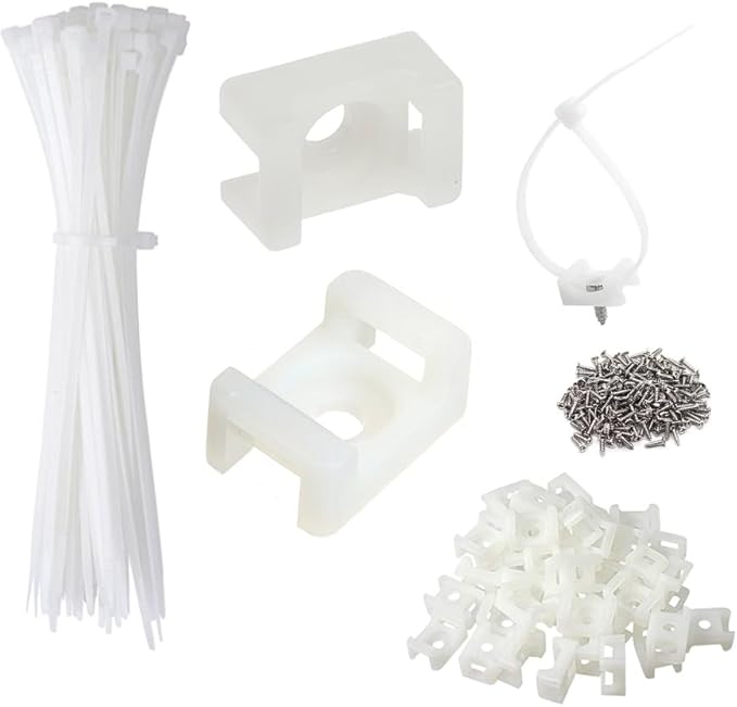Cable Zip Tie Mounts Kit by ALLWIN