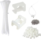 Cable Zip Tie Mounts Kit by ALLWIN