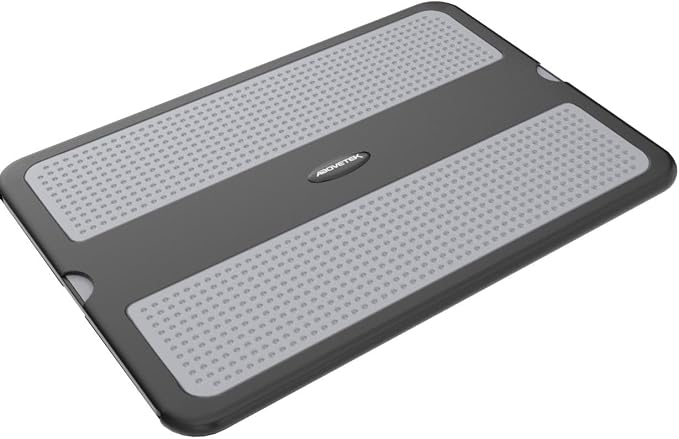 AboveTEK Portable Laptop Lap Desk w/Retractable Left/Right Mouse Pad Tray - Image 4