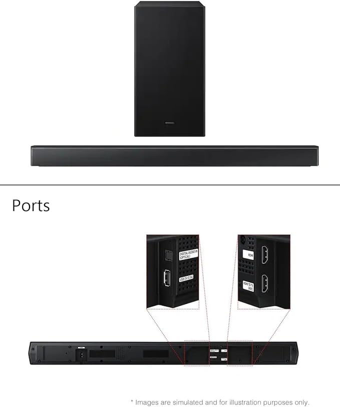 Samsung B-Series Soundbar HW-B650F 3.1ch Soundbar w/Wireless Subwoofer - Image 7
