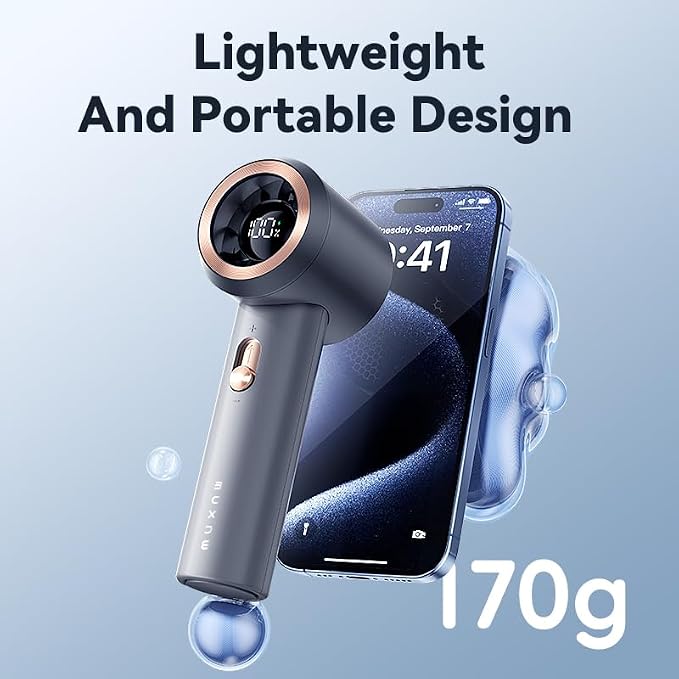 Portable Fan For Travel Mini: Small Pocket Handheld Personal Rechargeable - Image 3