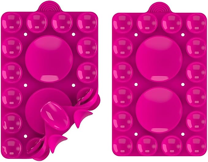 Double Sided Silicone Suction Phone Holder Mount, Compatible - Image 3