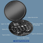 USB C Adapter Cable Kit, Data Transfer Contains Card Slot - Image 3
