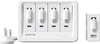 Gitryin 1 Lightning Retractable Wall Charger and 12-in-1 Desktop Charging by GITRYIN