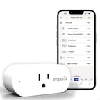 Emporia Energy Monitoring Smart Plug, WiFi Smart Outlet Plug Works by Emporia