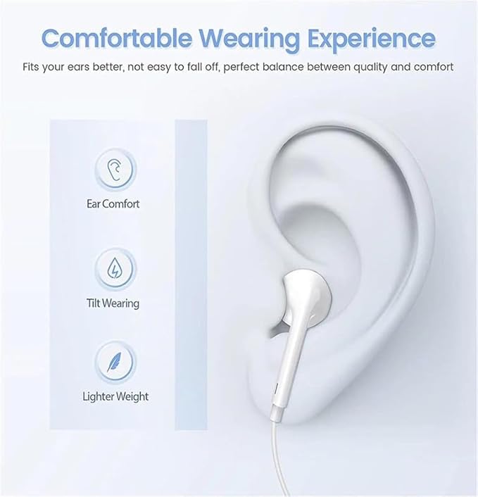 2 Packs for iPhone Headphones Wired Earbuds/Earphones - Image 4