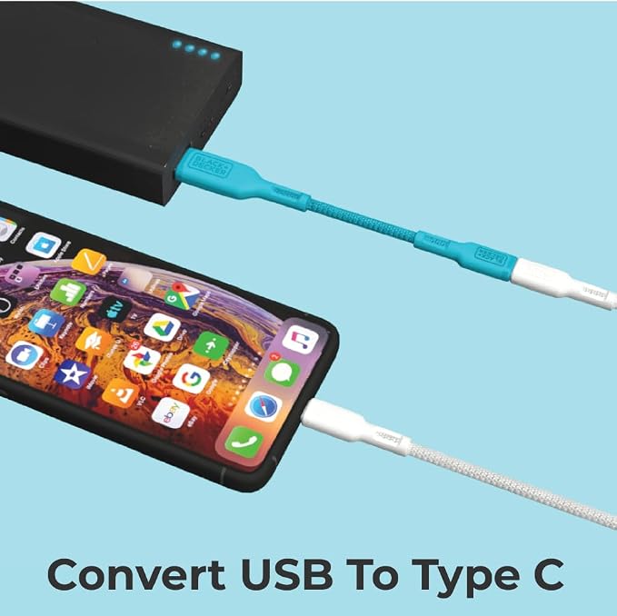 BLACK+DECKER USB C to USB Adapter, Type C Female to USBA Male OTG Cable USBA to - Image 6