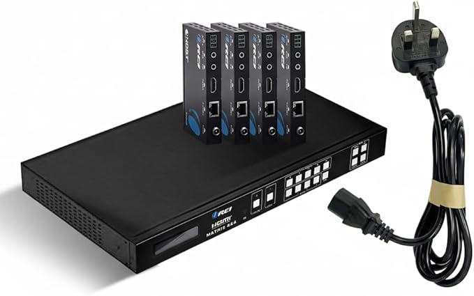 OREI Professional 4K 4x4 HDMI Extender Matrix - Image 9