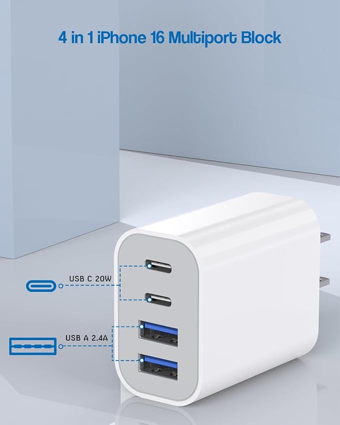 40W iPhone 16 Charger Block - Image 7