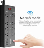 POWSAV 6 Ft WiFi Surge Protector - Image 6