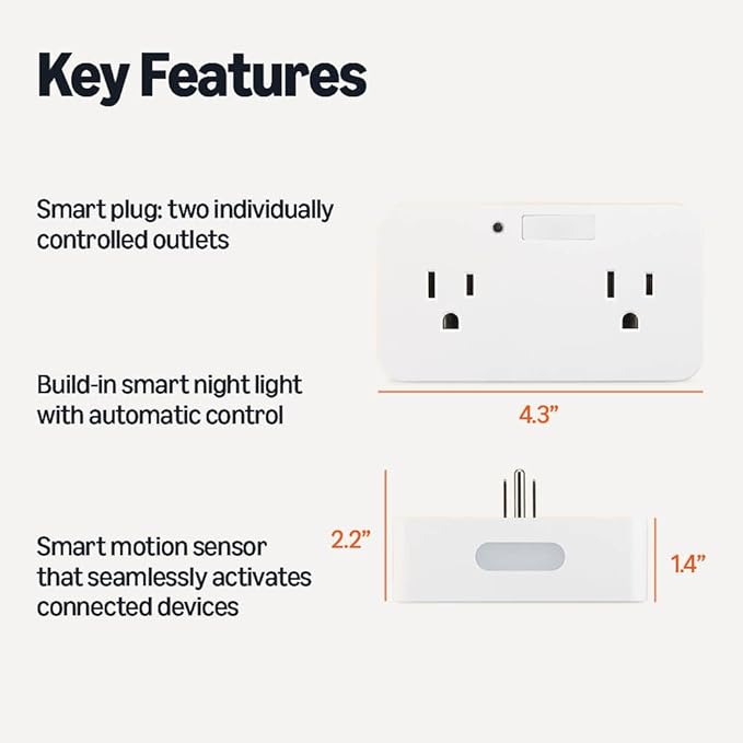 Amazon Basics Dual Smart Plug - Image 2