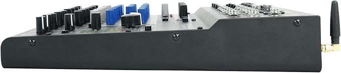 Rockville ROCKMIX 10FX 10-Channel Mixer, USB Recording Interface, Digital - Image 4