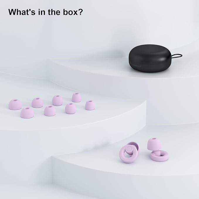 Ear Plugs for Noise Reduction, Reusable Concert Earplugs Hearing Protection - Image 6