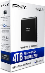 PNY EliteX-PRO 4TB USB 3.2 Gen 2x2 Type-C Portable Solid State Drive – - Image 9