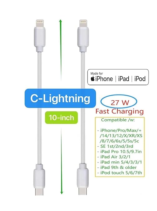 10-Pack Multi Short USB Cables & TypeC-C Cables - Image 3