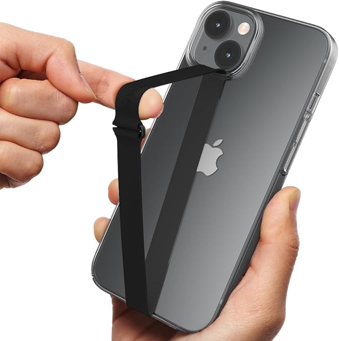 Sinjimoru C-Shaped Clip Finger Phone Grip, Silicone Loop by Sinjimoru