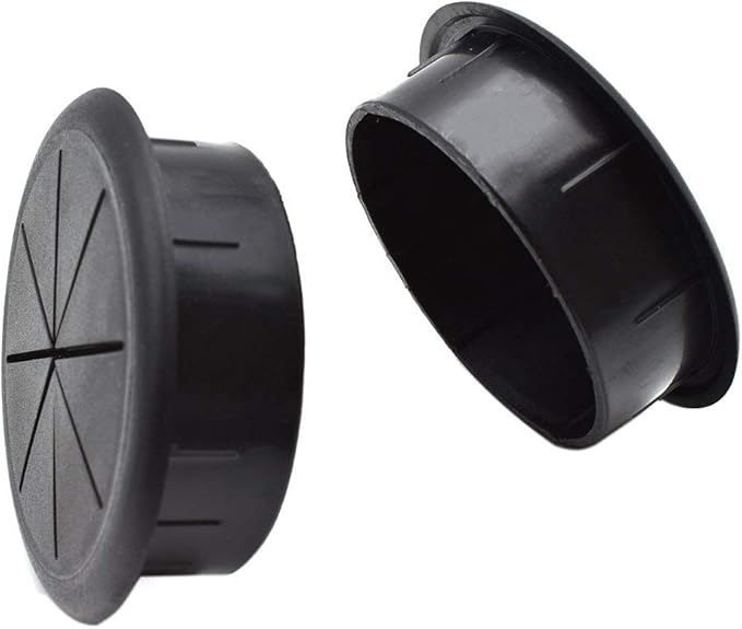 2-3/8 Inch Flexible Desk Grommets Wire Cord Hole Cover Cable Organizer - Image 2