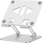 Tablet Stand Holder for Desk, Adjustable Desktop Tablet Holder, Foldable by Aoviho