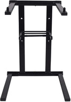 Rockville RLS2400 Lightweight Folding DJ Laptop Stand, Adjustable Height - Image 2