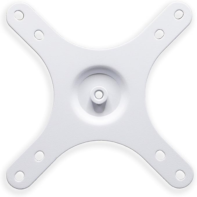 Kado Portable Monitor Mounting Adapter Bracket Plate White, 1/4" Screw Hole to by Unknown